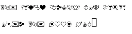 Lovely Letters by La Oliveira — Dingbats Font — thumbnail 7