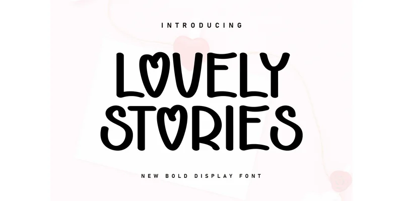 Lovely Stories Font by Berkah Shop — Display Font