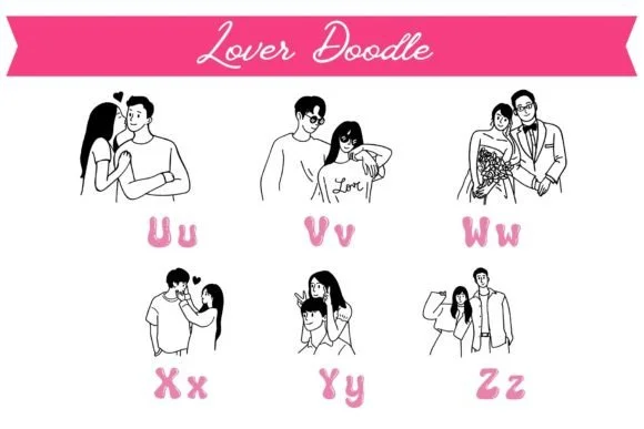 Lover Doodle 2 by Pui Art — Dingbats Font — thumbnail 4