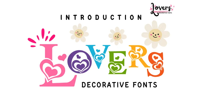 Lovers Font by PraewDesigns by PraewDesigns — Decorative Font