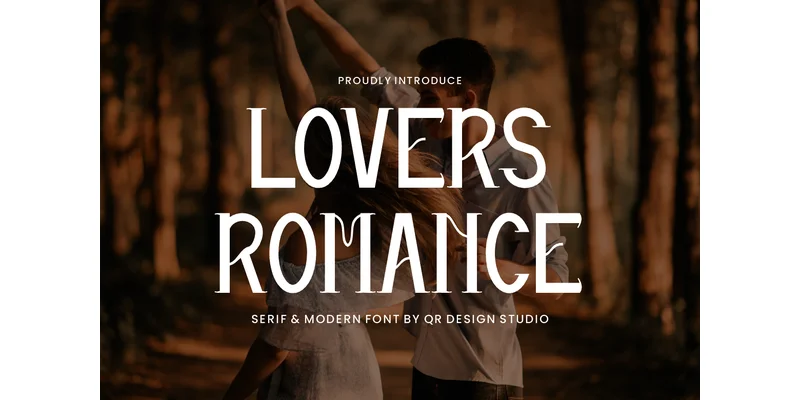 Lovers Romance Font by qrdesignstd — Display Font