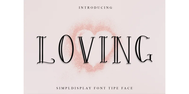Loving Font by PiPi Creative — Display Font