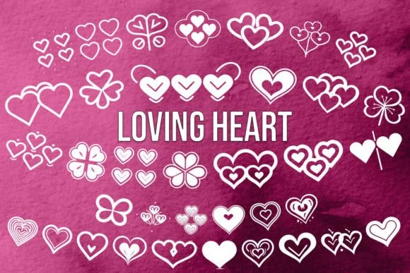 Loving Heart by MOMAT THIRTYONE — Dingbats Font