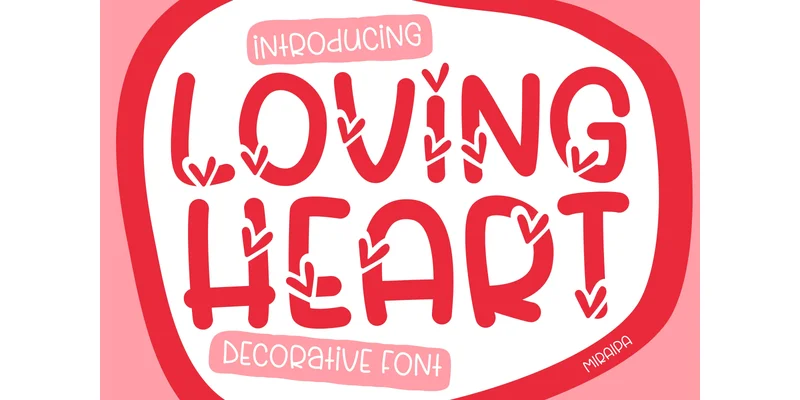Loving Heart Font by miraipa by miraipa — Decorative Font