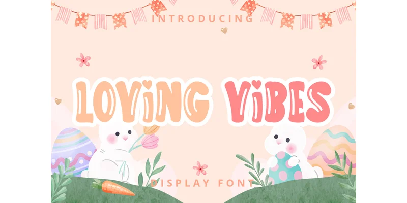 Loving Vibes Font by Planetz studio — Display Font