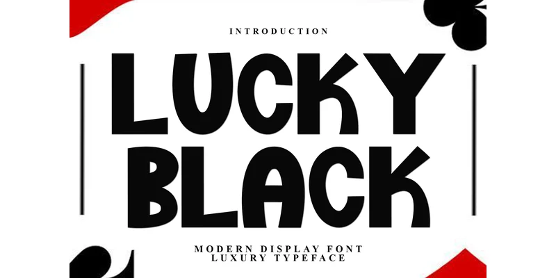 Lucky Black Font by Inermedia STUDIO — Display Font