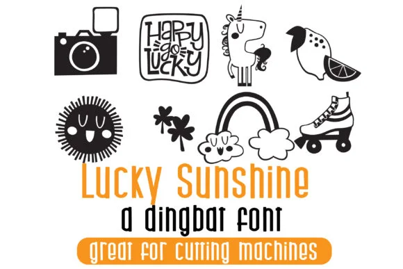 Lucky Sunshine by Illustration Ink — Dingbats Font