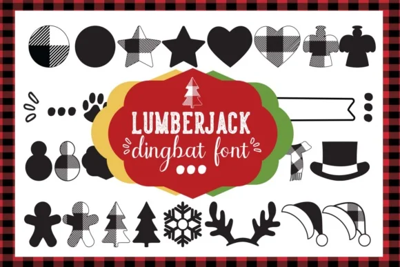 Lumberjack by Cute files — Dingbats Font