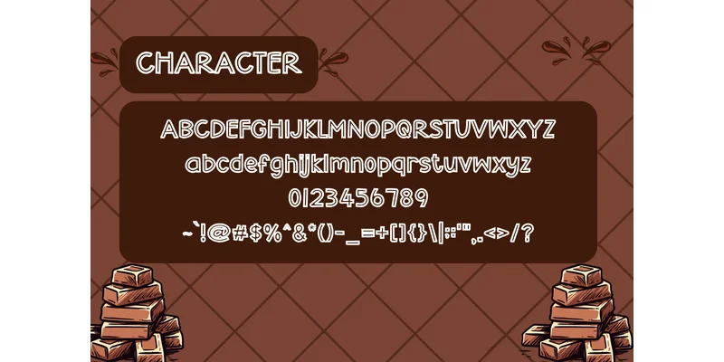 Luscious Chocolate Font by CraftedType Studio — Sans Serif Font — thumbnail 3