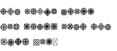 Luxury Flower by Eystore — Dingbats Font — thumbnail 5