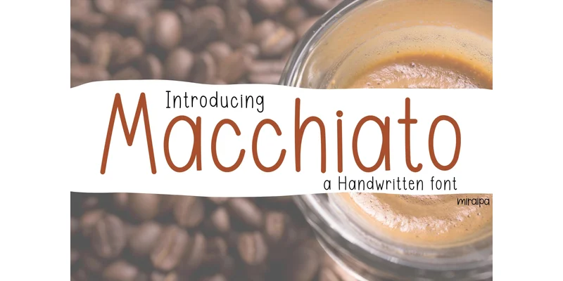 Macchiato Font by miraipa — Sans Serif Font
