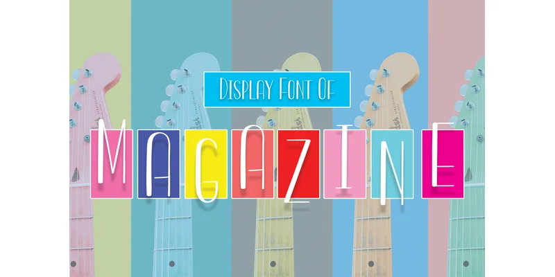 Magazine Font by el hotcig — Sans Serif Font