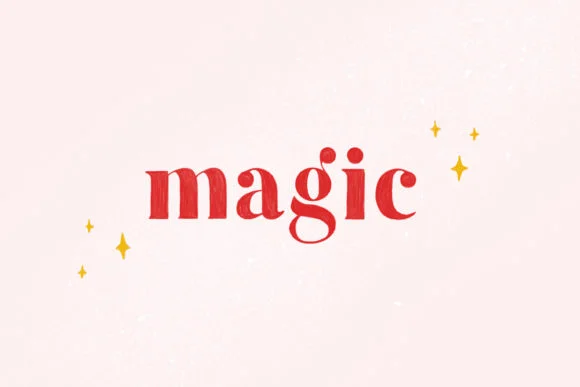 Magic by elvinova — Color Fonts Font