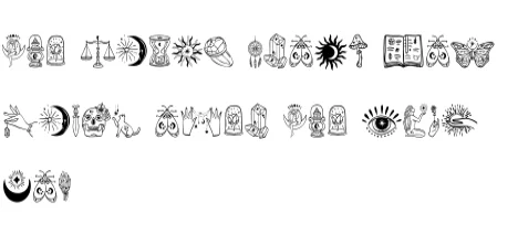 Magic by Nongyao — Dingbats Font — thumbnail 8