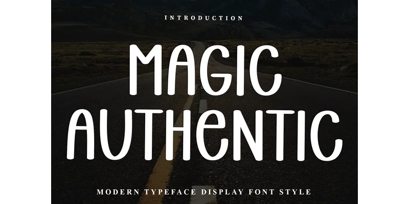 Magic Authentic Font by FreshTypeINK — Display Font