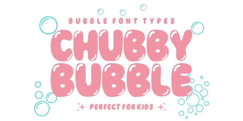 Magic Balloon Font by anamalmusyaffaCreative by anamalmusyaffaCreative — Display Font — thumbnail 2