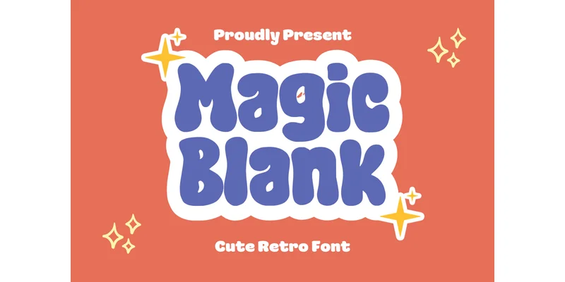 Magic Blank Font by SiapGraph — Display Font