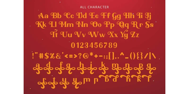 Magic Christmas Font by Densu Creative by Densu Creative — Display Font — thumbnail 6