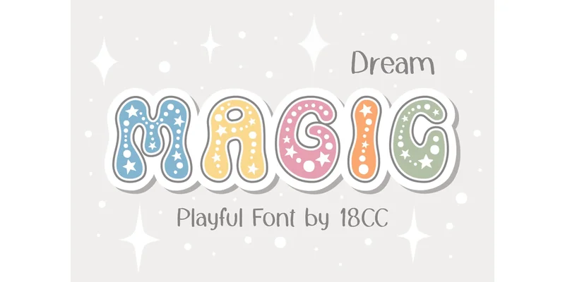 Magic Dream Font by DREAMs Soul G. by DREAMs Soul G. — Decorative Font