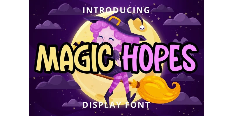 Magic Hopes Font by Planetz studio — Display Font