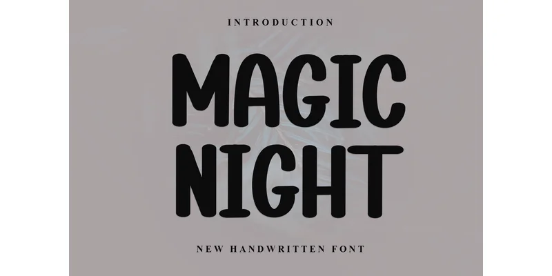 Magic Night Font by Inermedia STUDIO — Sans Serif Font