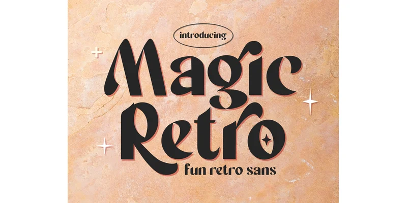 Magic Retro Font by Fontlicious — Display Font