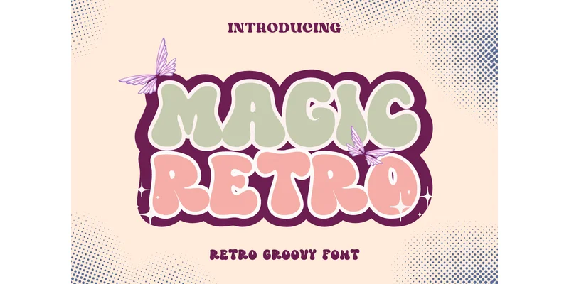 Magic Retro Font by Sakti Avellin — Display Font