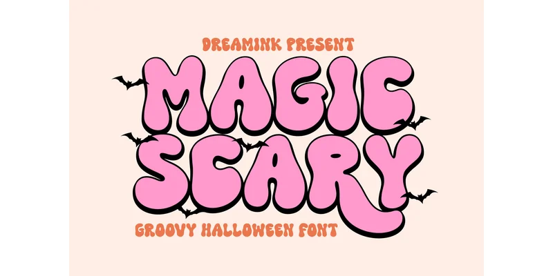 Magic Scary Font by Dreamink (7ntypes) — Display Font