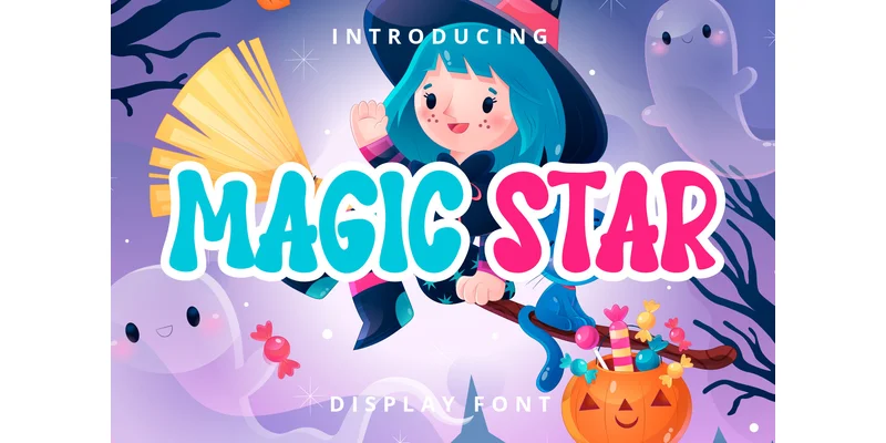 Magic Star Font by nicetrip7 — Display Font