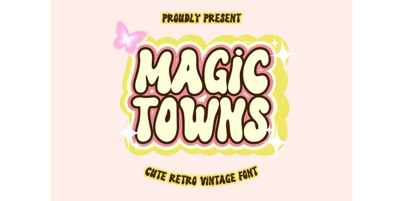 Magic Towns Font by Sakti Avellin — Display Font