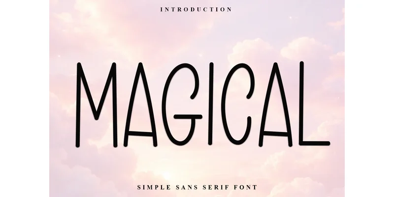 Magical Font by Inermedia STUDIO — Sans Serif Font