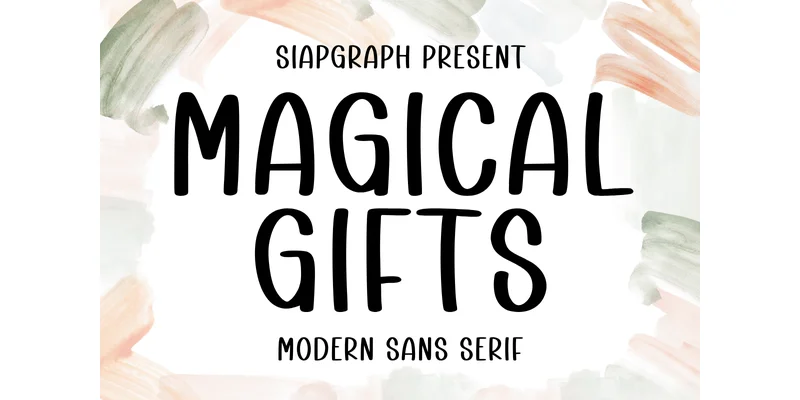 Magical Gifts Font by SiapGraph — Sans Serif Font