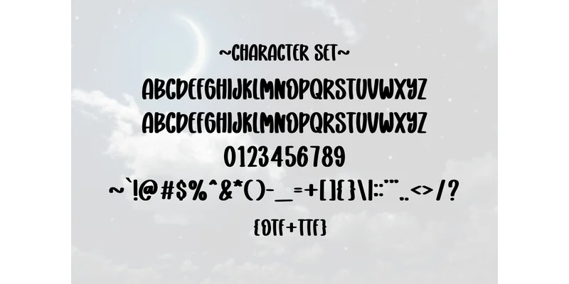 Magical Night Font by SiapGraph — Sans Serif Font — thumbnail 3