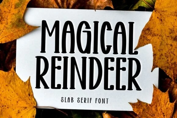 Magical Reindeer by Minimalist Eyes — Slab Serif Font