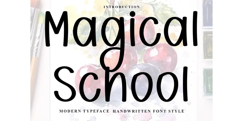 Magical School Font by FreshTypeINK — Sans Serif Font