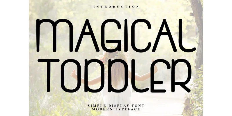 Magical Toddler Font by FreshTypeINK — Sans Serif Font