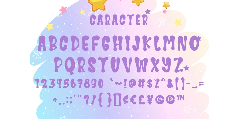 Magical Unicorn Font by Planetz studio — Display Font — thumbnail 4