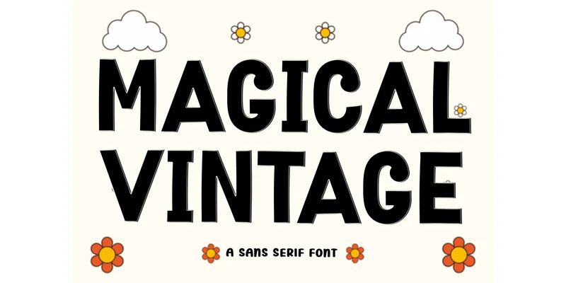 Magical Vintage Font by PiPi Creative — Display Font