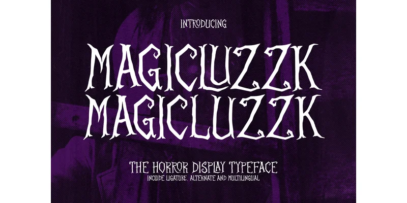 Magicluzzk Font by Maulana Creative by Maulana Creative — Blackletter Font