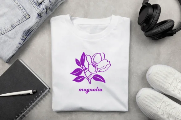 Magnolia Bloom by Heartcraft Atelier — Dingbats Font — thumbnail 5