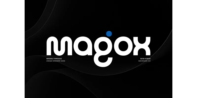 Magox Font by Mahesans Co — Sans Serif Font