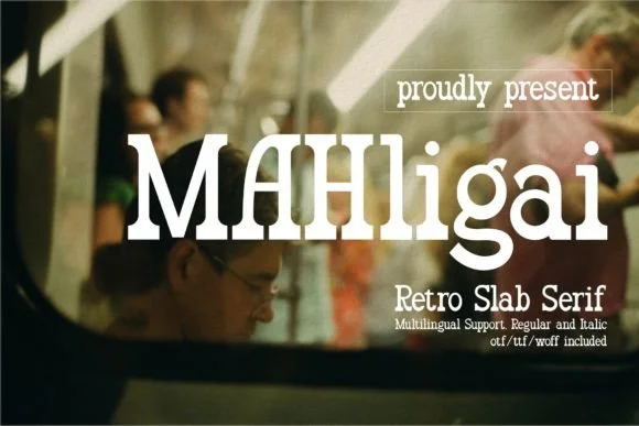 Mahligai by Denustudios — Slab Serif Font