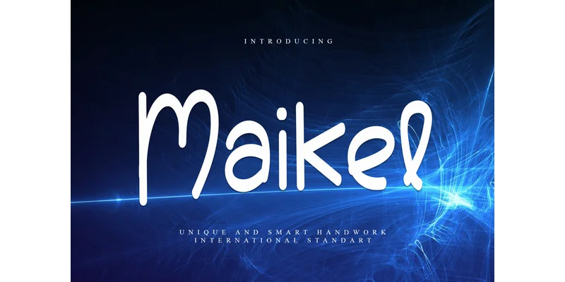 Maikel Font by GiaLetter — Display Font