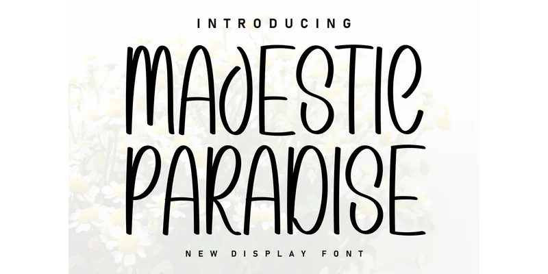 Majestic Paradise Font by KC Production — Display Font