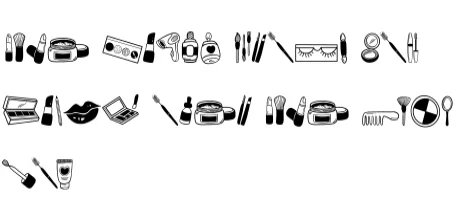 Make Up by Ketsarin — Dingbats Font — thumbnail 8
