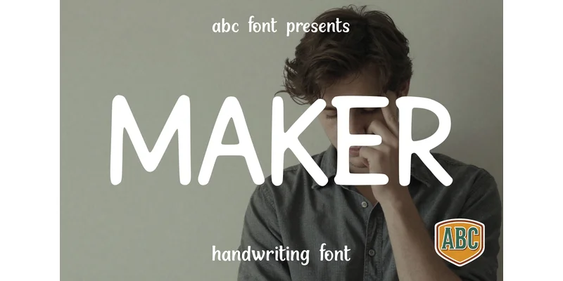 Maker Font by ABC Font — Display Font