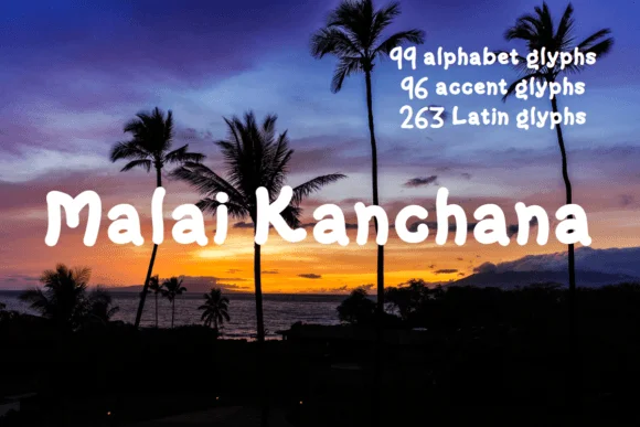 Malai Kanchana by TNE Designs — Slab Serif Font