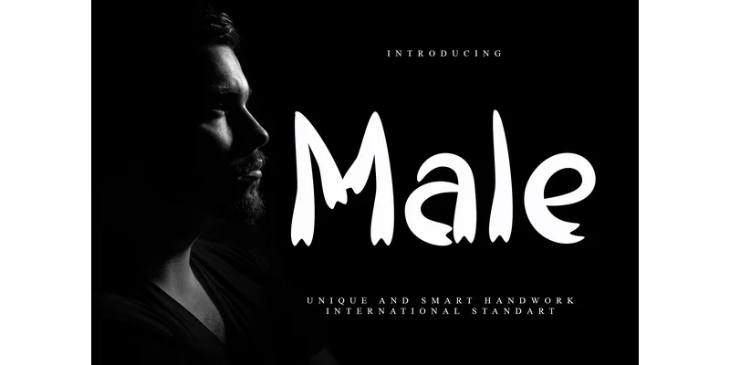 Male Font by GiaLetter — Display Font