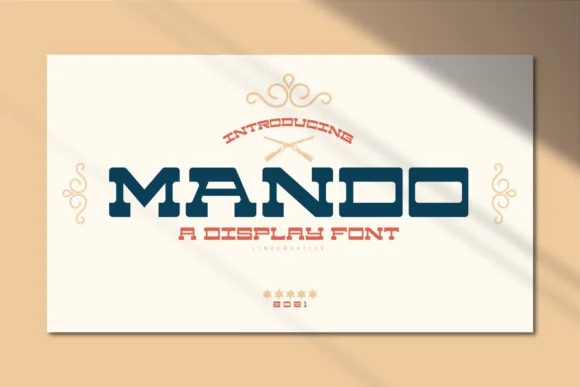 Mando by Line creative — Slab Serif Font