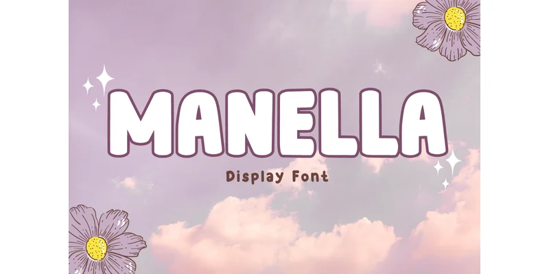 Manella Font by Minimalist Eyes — Display Font